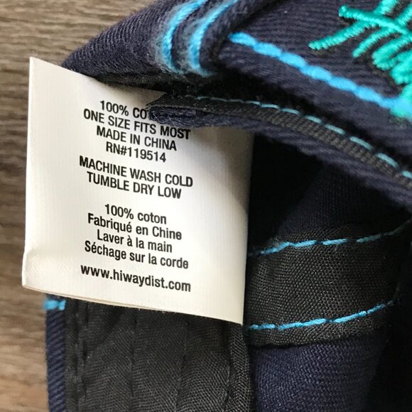 Wild Wear "Happy Camper" Hat, Cap Embroidered Patch Women's OS Fits‎ Most Cotton - Picture 8 of 14